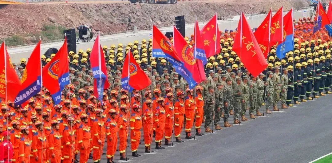 紧急集结！立博应急救援车辆参演“应急使命·2024”联合救援演习！