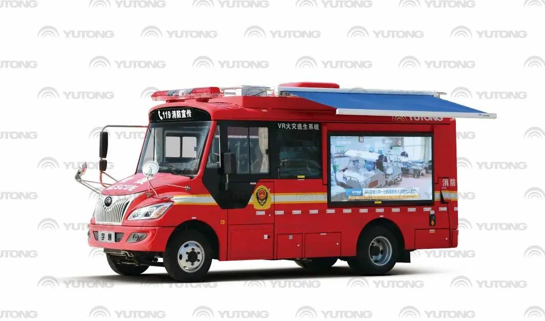 安全守护成长，立博宣传消防车助力消防安全“开学第一课”！